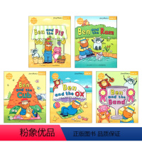 story phonics level2级别5本 [正版]3-6岁幼儿英语自然拼读阅读绘本30册Story Phonic