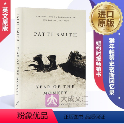 猴年帕蒂史密斯回忆录 [正版]只是孩子 英文原版书 Just Kids Patti Smith 派蒂史密斯自传记英文版