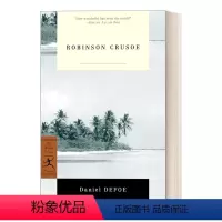 鲁滨逊漂流记 兰登书屋现代图书馆经典系列 [正版]鲁滨逊漂流记 英文原版 Robinson Crusoe 笛福 世界经典