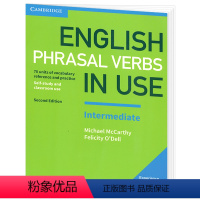 English Phrasal Verbs Intermediate中级 [正版]剑桥实用英语工具书剑桥英语词汇Engl