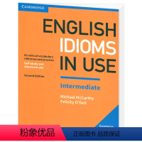 English Idioms Intermediate中级 [正版]剑桥实用英语工具书剑桥英语词汇English in