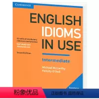 English Idioms Intermediate中级 [正版]剑桥实用英语工具书剑桥英语词汇English in