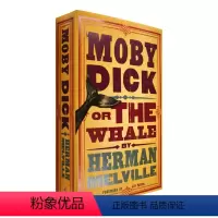 白鲸 平装 [正版]白鲸 英文原版小说 Moby Dick 世界文学名著 赫尔曼梅尔维尔 英文版进口原版英语书籍搭百年孤