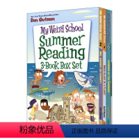 狂学校暑假特辑三册套装 [正版]华研原版 疯狂学校第一季1-4册盒装 英文原版 My Weird School 美国小学