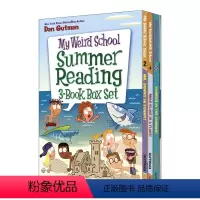 狂学校暑假特辑三册套装 [正版]华研原版 疯狂学校第一季1-4册盒装 英文原版 My Weird School 美国小学