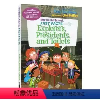 疯狂学校系列 有趣的历史科学小真相 [正版]华研原版 疯狂学校第一季1-4册盒装 英文原版 My Weird Schoo