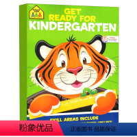 Get ready for kindergarten [正版]school zone美国家庭教辅练习册 英文原版益智书单