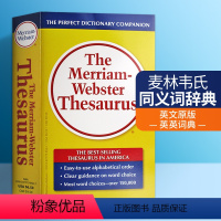 韦氏同义词词典 [正版]英文原版双语词典 Merriam Websters French English Diction