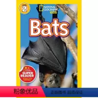 Bats [正版]100元10本 英文原版进口 国家地理分级阅读读物L2阶段 National Geographic K