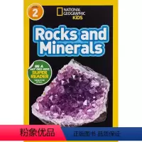 Rocks and Minerals [正版]100元10本 英文原版进口 国家地理分级阅读读物L2阶段 Nationa