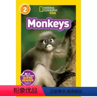 Monkeys [正版]100元10本 英文原版进口 国家地理分级阅读读物L2阶段 National Geographi