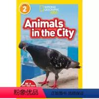 Animals in the City [正版]100元10本 英文原版进口 国家地理分级阅读读物L2阶段 Nation