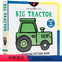 大拖车 [正版]A Changing Picture Book 系列 Red Car Green Car 红车绿车 变变