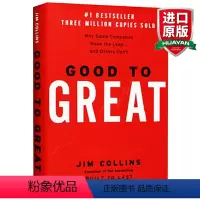 从优秀到卓越精装 [正版]从优秀到卓越 英文原版 Good To Great 英版 英文版企业管理书籍 基业长青作者吉姆