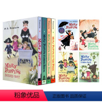 随风而来的玛丽阿姨4册 [正版]英文原版 Mary Poppins 欢乐满人间 随风而来的玛丽波平斯阿姨 英文版 进口英