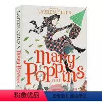 随风而来的玛丽阿姨 插图版 [正版]英文原版 Mary Poppins 欢乐满人间 随风而来的玛丽波平斯阿姨 英文版 进