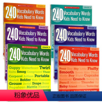 1-6年级 [正版]学乐小学生英语词汇练习册1-6年级 英文原版 240 Vocabulary Words Kids N