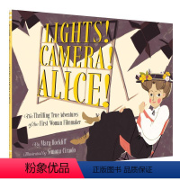 Lights! Camera! Alice! 灯 相机 爱丽丝 精装 [正版]Simona Ciraolo 精品绘本系列