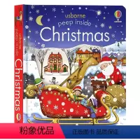 偷偷看里面系列:圣诞节 [正版]圣诞系列英文原版绘本 圣诞节倒数日历 merry Christmas Jingle