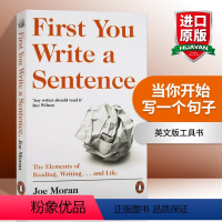 [正版]当你开始写一个句子 英文原版 First You Write a Sentence 英文版工具书 进口原版英语书