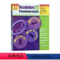 [正版]一年级词汇基础 英文原版加州教辅 Evan Moor Vocabulary Fundamentals G1 扩充