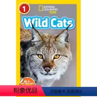 Wild Cats [正版]100元10本 英文原版进口国家地理分级阅读初阶段初级National Geographic
