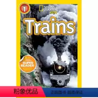 Trains [正版]100元10本 英文原版进口国家地理分级阅读初阶段初级National Geographic Ki