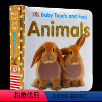 宝宝触摸书 动物 [正版]DK宝宝触摸书 动物 英文原版绘本 Baby Touch and Feel Animals 幼