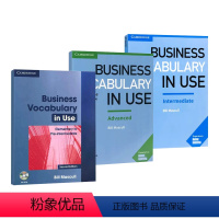 3本合集 [正版]剑桥商务英语初级词汇 Business Vocabulary in Use Elementary t