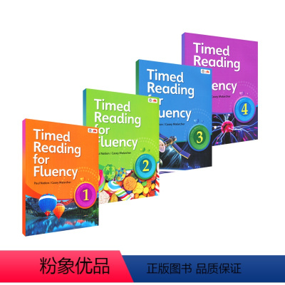 Timed Reading for Fluency 1-4级全套 [正版]美国原版进口Seed Learning出版社T