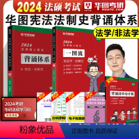 2024宪法学法制史背诵体系[]加送一图流 [正版]华图法硕背诵体系2024法硕背诵薄讲义 法律硕士联考法学非法