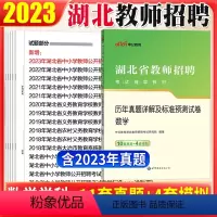 [数学真题]1本 [正版]数学真题中公版2023年湖北农村义务教师招聘中小学数学历年真题及全真模拟试卷题库考编制武汉十堰