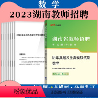 [湖南省版]数学学科专业知识真题 [正版]湖南数学真题中公2023年湖南省教师招聘考试用书中学小学数学学科专业知识历年真