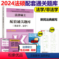 []2024配套通关题库 [正版]新版2024法律硕士 法学非法学法硕基础配套练习刑法分则深度解读真题章节解析考试分