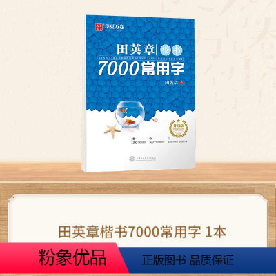 田英章7000常用字 [正版] 楷书入门田英章楷书字帖正楷钢笔字帖成人学生硬笔书法教程初学者基础字帖7000常用字成年男