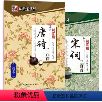 [全2册]唐诗宋词三百首 [正版]字帖 荆霄鹏行楷字帖硬笔书法字帖通用规范汉字7000字行楷书字帖硬笔钢笔书法教程配视频