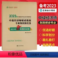 中级经济师[财政税收专业知识和实务]最后冲刺8套试卷 [正版]中级经济师2023年题库考试用书历年真题零基础必刷1000