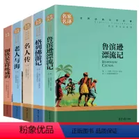 名家名译五本 [正版]格列佛游记 鲁宾逊漂流记 钢铁是怎样练成的格列夫初中生适用青少年 阅读 小学生课外阅读书籍三年级