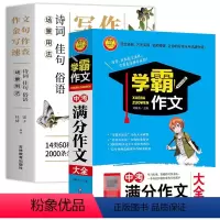 [2本]作文金句+满分作文大全 初中通用 [正版]场景用法作文金句写作速查诗词佳句俗语初中高中高考满分作文素材语文中考摘