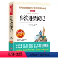 [六年级下册必读]鲁滨逊漂流记 [正版]鲁滨逊漂流记原著完整版六年级下册必读的课外阅读书藉单本青少年版天地出版社人教版鲁