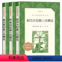 [世界小说三巨匠精选]全套3册 [正版]全3册欧亨利短篇小说集原著契诃夫短篇小说选九年级下册必读课外书莫泊桑中短篇小说全