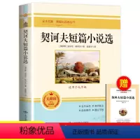 [选读]契诃夫短篇小说选 [正版]完整版赠考点儒林外史和简爱 全套2册九年级下册必读名著人教版原著书籍简爱书籍经典书目初