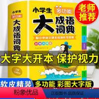 [正版]2023年小学生大成语词典小学多功能大全四字彩图彩色版解释书中华现代汉语词语工具书中小学字典儿童训练大字典新版