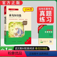 九年级上册必读[全国版]泰戈尔诗选 [正版]名校课堂艾青诗选和水浒传必读课外书艾青诗精编水浒传九年级上册必读课外书老师推