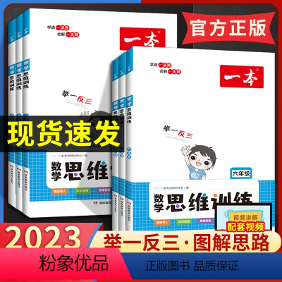 [上册]数学计算能力训练100分(人教版) 小学六年级 [正版]2023版一本数学思维训练4四年级五年级6六上册下册人教