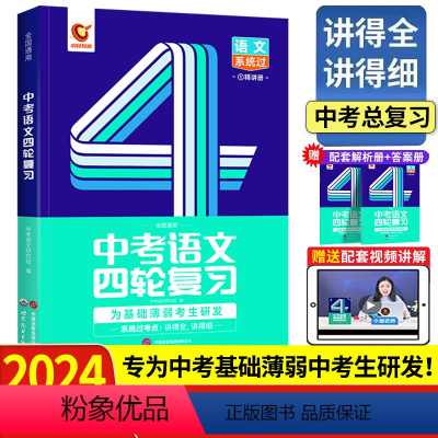 总复习丨语文(全国通用) 初中通用 [正版]2024新版洞穿中考四轮复习数学物理化学全国版英语语文4轮复习中考词汇闪过