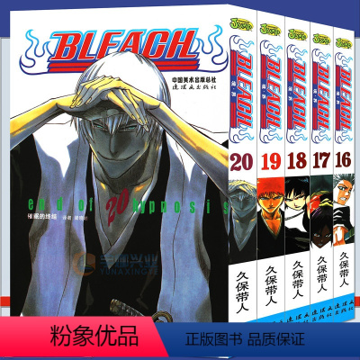 [正版] BLEACH死神境界漫画16-20册 漫画 套装5册 [日]久保带人 境界死神漫画书 日本经典动漫漫画图书