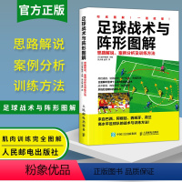 [正版]足球战术与阵形图解思路解说案例分析及训练方法 体育运动 团队战术 足球 体育理论与教学足球战术技巧指导书 青少年