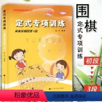 [正版]定式专项训练从业余初段到3段少儿图书的精品 养成思考习惯 提高一种专项知识 围棋进课堂辽宁科技