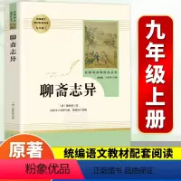 [正版]人教版聊斋志异蒲松龄名家名译课外阅读书目中国古典文学国学名著中小学五六七八九年级寒暑假读物人民教育出版社九年级上